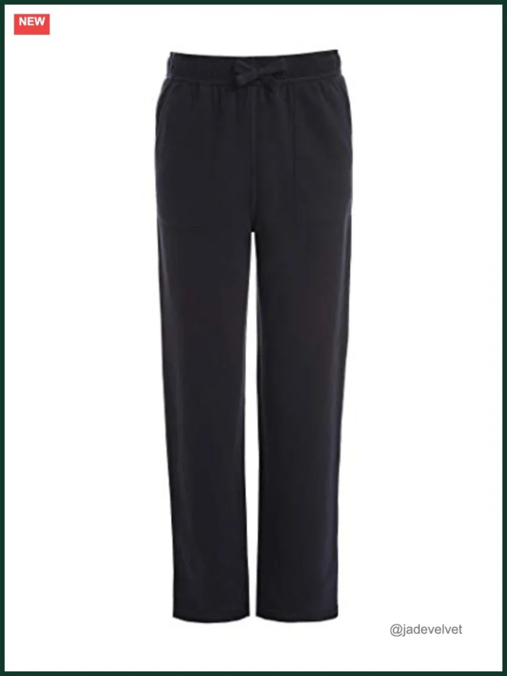 Boys' School Uniform Sensory-Friendly Knit Pant, Elastic Waist, Tagless,